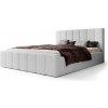 Wilsondo Manželská čalúnená posteľ s úložným priestorom Flavio Slim 180x200 - sivá Wilsondo Manželská čalúnená posteľ s úložným priestorom Flavio Slim 180x200 - sivá