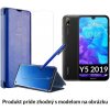 Otváracie Púzdro Luxria Clear View pre Huawei - Modré pre Huawei: Y5 2019 Otváracie Púzdro Luxria Clear View pre Huawei - Modré pre Huawei: Y5 2019