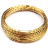 Drôt medený, lakovaný Ø0,5 mm - zlatá Drôt medený, lakovaný Ø0,5 mm - zlatá
