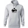 Apalucha chalupa - Mikina pánska Cape s kapucňou - 3XL ( Svetlosivý melír ) Apalucha chalupa - Mikina pánska Cape s kapucňou - 3XL ( Svetlosivý melír )