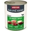 Animonda GranCarno Original Adult hovädzie a jelenie mäso s jablkami 6 x 0,8 kg Animonda GranCarno Original Adult hovädzie a jelenie mäso s jablkami 6 x 0,8 kg