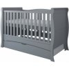 Detská postieľka MASON 3v1, 140x70 cm, sivá Detská postieľka MASON 3v1, 140x70 cm, sivá