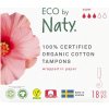 Naty Nature Dámské Eco tampóny Super 18 ks