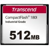 Transcend 512MB INDUSTRIAL TEMP CF180I CF CARD, (MLC) paměťová karta (SLC mode), 85MB/s R, 70MB/s W TS512MCF180I Transcend 512MB INDUSTRIAL TEMP CF180I CF CARD, (MLC) paměťová karta (SLC mode), 85MB/s R, 70MB/s W TS512MCF180I