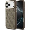 Guess PU Leather 4G Gold Frame MagSafe kryt pre iPhone 17 Pro Max, hnedý 57983127092