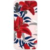 Púzdro Picasee silikónové Huawei P40 Lite E - Red Lily čiré