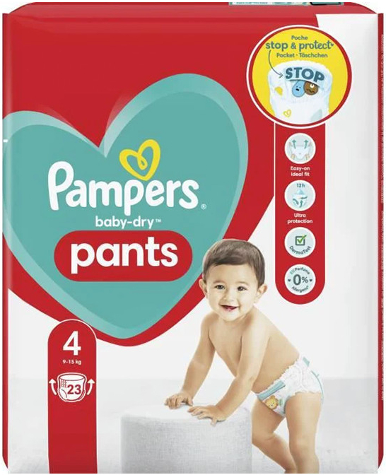 Pampers Pants Baby Dry S4 23ks