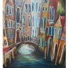 Benátky - domy - Mgr. Lucia Chocholáčková - Originálny, ručne maľovaný obraz S (do veľkosti 45x45cm) Viac farieb Benátky - domy - Mgr. Lucia Chocholáčková - Originálny, ručne maľovaný obraz S (do veľkosti 45x45cm) Viac farieb