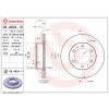 BREMBO Brzdový kotúč 09.A634.11 BREMBO Brzdový kotúč 09.A634.11