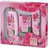 Rose of Bulgaria sprchový gél s ružovou vodou 330 ml + toaletné mydlo s ružou 100 g + krém na ruky s ružovou vodou 75 ml, pre ženy Rose of Bulgaria sprchový gél s ružovou vodou 330 ml + toaletné mydlo s ružou 100 g + krém na ruky s ružovou vodou 75 ml, pre ženy