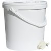 Včelárske potreby JaHan s.r.o. Nádoba na stáčanie 25 kg s ventilom - biela Včelárske potreby JaHan s.r.o. Nádoba na stáčanie 25 kg s ventilom - biela