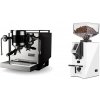 Rocket Espresso Bicocca, black + Eureka Mignon Specialita Compatto, CR white Rocket Espresso Bicocca, black + Eureka Mignon Specialita Compatto, CR white