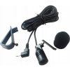 AUTOBILOVÝ MIKROFÓN DO RÁDIA/GPS/DVD S KLIPSOM + PÁSKA, KÁBEL 3 m, JACK 3,5 mm AUTOBILOVÝ MIKROFÓN DO RÁDIA/GPS/DVD S KLIPSOM + PÁSKA, KÁBEL 3 m, JACK 3,5 mm