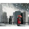 Diamondi Diamantové maľovanie - MUŽ SO ŽENOU V NEW YORKU Rámovanie: vypnuté plátno na rám, Rozmer: 40x50 cm Diamondi Diamantové maľovanie - MUŽ SO ŽENOU V NEW YORKU Rámovanie: vypnuté plátno na rám, Rozmer: 40x50 cm