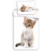 Jerry Fabrics obliečky Kitten white 40x200 70x90