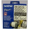 Samolepiace etikety Brother DK22113 62 mm x 15,24 m priesvitná plastová fóliova Samolepiace etikety Brother DK22113 62 mm x 15,24 m priesvitná plastová fóliova