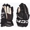 Hokejové rukavice CCM Tacks XF80 SR black/white Hokejové rukavice CCM Tacks XF80 SR black/white