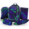 Školský ruksak s viacerými priehradkami Presco viacfarebný Školský ruksak s viacerými priehradkami Presco viacfarebný
