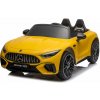 mamido Elektrické autíčko Mercedes AMG SL63 24V 2x200W lakované žlté mamido Elektrické autíčko Mercedes AMG SL63 24V 2x200W lakované žlté