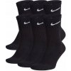 Nike vysoké ponožky čierne 6 párov Everyday Cushion Crew DRI-FIT SX7666 M Nike vysoké ponožky čierne 6 párov Everyday Cushion Crew DRI-FIT SX7666 M
