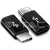 Adaptér Micro USB na USB-C čierny VT-5149 (V-TAC) Adaptér Micro USB na USB-C čierny VT-5149 (V-TAC)