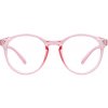 Techsuit Anti-Blue Light Glasses Reflex PC PC28003-C5 - Round - Pink