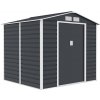 Plechový záhradný domček G21 - GAH 407, 213 x 191cm antracit Plechový záhradný domček G21 - GAH 407, 213 x 191cm antracit