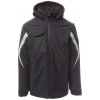 Payper WONDER PAD Softshellová bunda zateplená Anthracite-Black