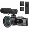 Digitálny fotoaparát Andoer 4K 56 Mpx s 18x digitálnym zoomom a stabilizáciou obrazu Digitálny fotoaparát Andoer 4K 56 Mpx s 18x digitálnym zoomom a stabilizáciou obrazu