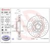 BREMBO Brzdový kotúč Xtra - vrtaný 09.C895.1X