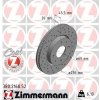 Brzdový kotúč ZIMMERMANN 380.2168.52 Brzdový kotúč ZIMMERMANN 380.2168.52