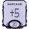 imago Odznak Dungeons and Dragons Sarkazmus +5