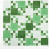 Sklenená mozaika WzorcowniaStudio 30 x 30 cm, odtiene zelenej Sklenená mozaika WzorcowniaStudio 30 x 30 cm, odtiene zelenej