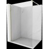 Mexen Kioto sprchová stena Walk-in 135 x 200 cm, transparentná 8 mm, zlatá - 800-135-101-50-00 Mexen Kioto sprchová stena Walk-in 135 x 200 cm, transparentná 8 mm, zlatá - 800-135-101-50-00