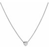 Again Jewelry Strieborný náhrdelník so srdiečkom AJNA0002
