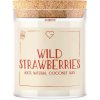 Goodie Svíčka s dřevěným praskajícím knotem - Lesní jahody - Wild Strawberries 160 g Goodie Svíčka s dřevěným praskajícím knotem - Lesní jahody - Wild Strawberries 160 g