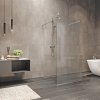 MEREO Novea Sprchová stena WALK IN, 120 x 200 cm, chróm ALU, sklo Číre, CK10604H MEREO Novea Sprchová stena WALK IN, 120 x 200 cm, chróm ALU, sklo Číre, CK10604H