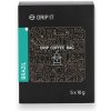 Drip it Káva ve filtru Brazil Minas Gerais 5 x 10 g horkastá, nádych mandlí a čokolády Drip it Káva ve filtru Brazil Minas Gerais 5 x 10 g horkastá, nádych mandlí a čokolády