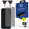 Ochranná fólia na displej s ochranou súkromia pre Apple iPhone 16E - 3mk Silky Matt Privacy Ochranná fólia na displej s ochranou súkromia pre Apple iPhone 16E - 3mk Silky Matt Privacy