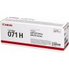 CRG 071H Laserový toner do i Sensys LBP122dw, MF272dw tlačiarní, CANON, čierna, 2,5K CRG 071H Laserový toner do i Sensys LBP122dw, MF272dw tlačiarní, CANON, čierna, 2,5K