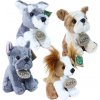 Plyšový pes sediaci 14 cm ECO-FRIENDLY 4 druhy Plyšový pes sediaci 14 cm ECO-FRIENDLY 4 druhy