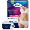 Tena Silhouette Plus dámska inkontinenčná bielizeň s vysokým pásom - L 10ks - biela + Darčeková kozmetická taška Tena Lady Tena Silhouette Tena Silhouette Plus dámska inkontinenčná bielizeň s vysokým pásom - L 10ks - biela + Darčeková kozmetická taška Tena Lady Tena Silhouette