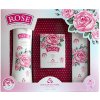 Bulgarian Rose Karlovo Rose Original Cosmetic Series - Šampón 200 ml + Krém na ruky 50 ml + Krémové mydlo 100 g Bulgarian Rose Karlovo Rose Original Cosmetic Series - Šampón 200 ml + Krém na ruky 50 ml + Krémové mydlo 100 g