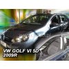 Deflektory VW GOLF VI 2009-2012