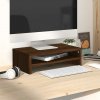 zahrada-XL Stojan na monitor hnedý dub 42x24x13 cm spracované drevo 815269 zahrada-XL Stojan na monitor hnedý dub 42x24x13 cm spracované drevo 815269