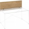 Paraván ProX 158 cm, pre samostatný stôl dub hamilton / grafit