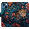 Flipové puzdro iSaprio - Flower Jaguar 02 - iPhone 13 mini Flipové puzdro iSaprio - Flower Jaguar 02 - iPhone 13 mini
