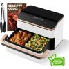 Cosori Dual Blaze TwinFry chytrá horkovzdušná fritéza10 L, keramika, bílá Cosori Dual Blaze TwinFry chytrá horkovzdušná fritéza10 L, keramika, bílá