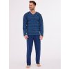 Pánske pruhované pyžamo Cornette Various 139/47 XL na obrázku Pánske pruhované pyžamo Cornette Various 139/47 XL na obrázku