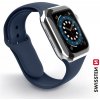 SWISSTEN silikonový řemínek pro Apple Watch 42-44 mm modrá 46000113